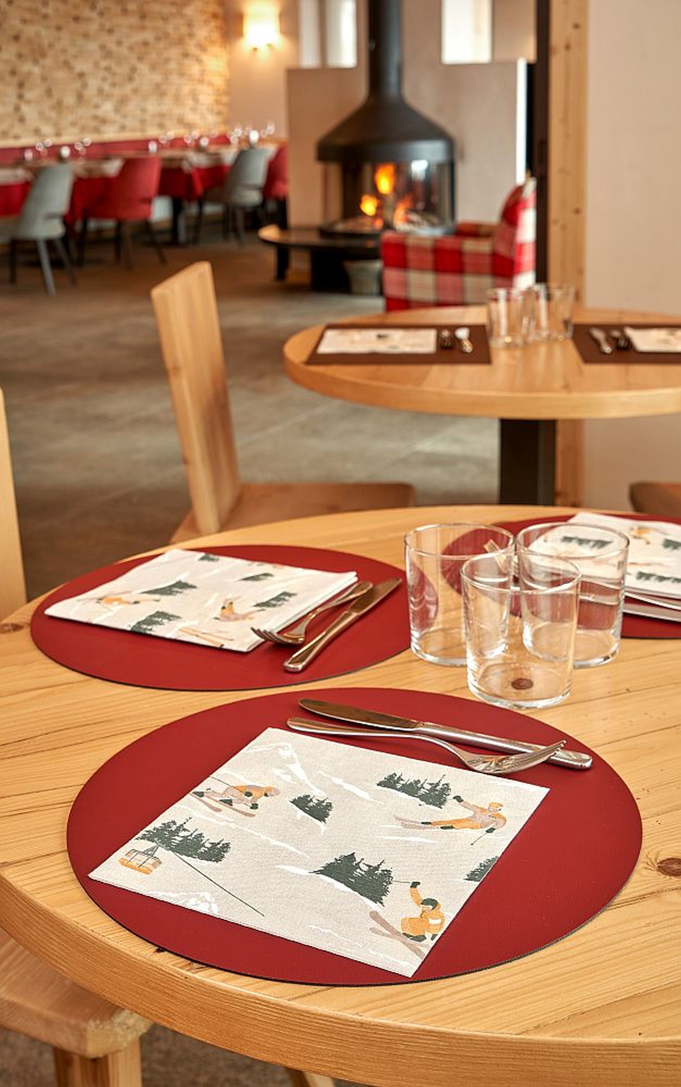 Serviette Cortina Grigio 40x40