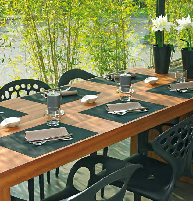 Tischset Mia Nero 30 x 40