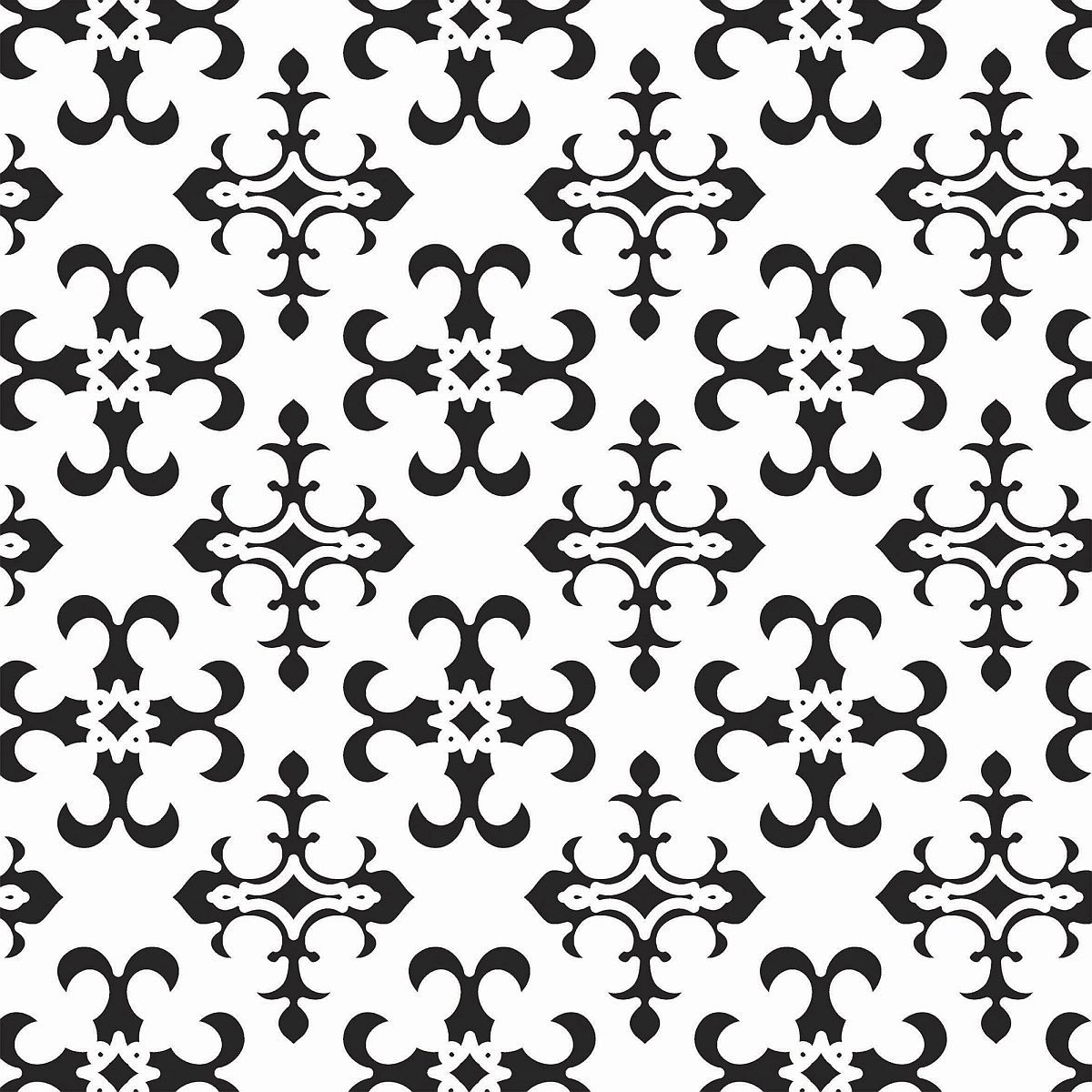 Serviette Black & White Nr. 7
