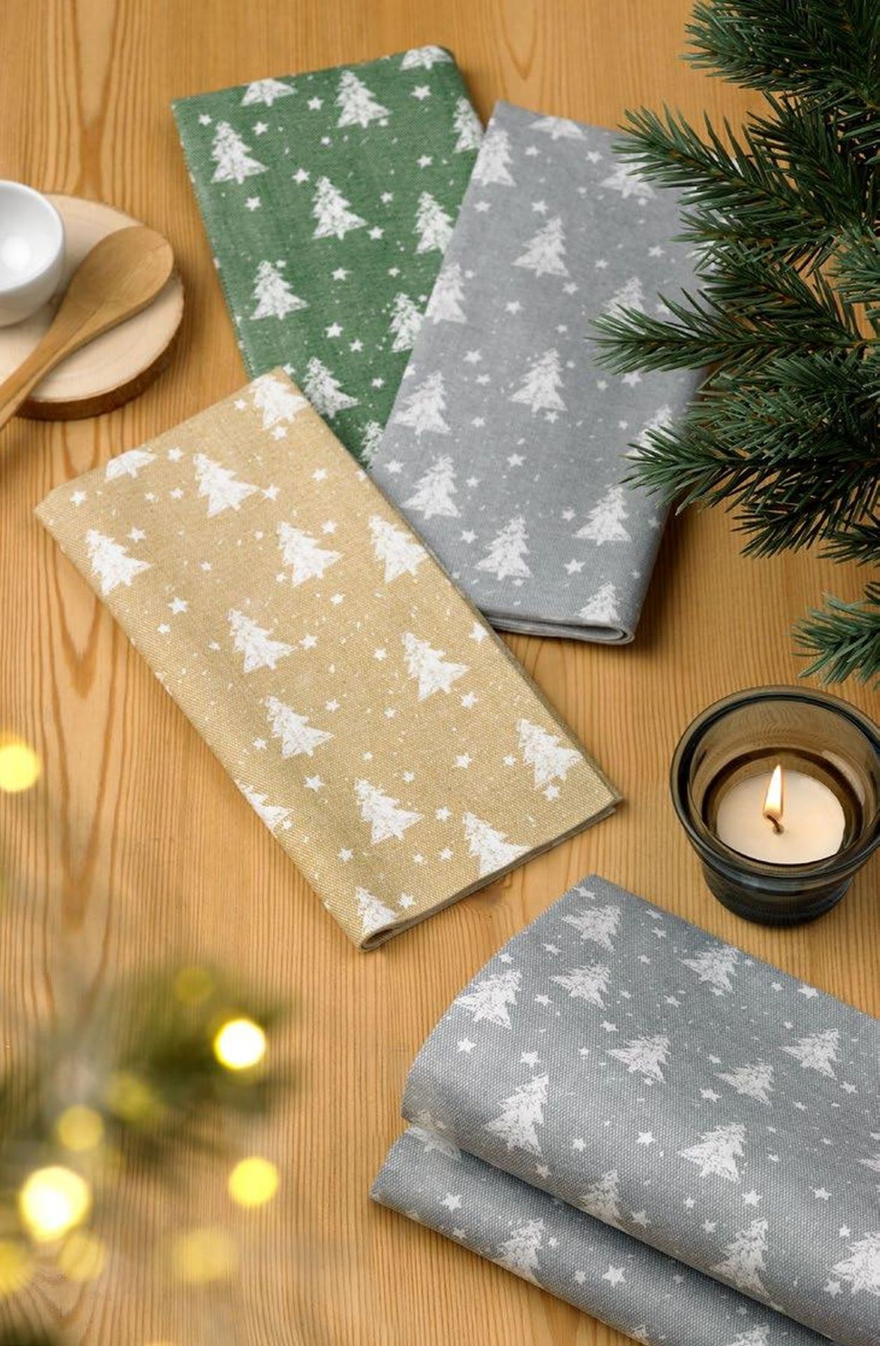 Serviette Aspen Green 40x40