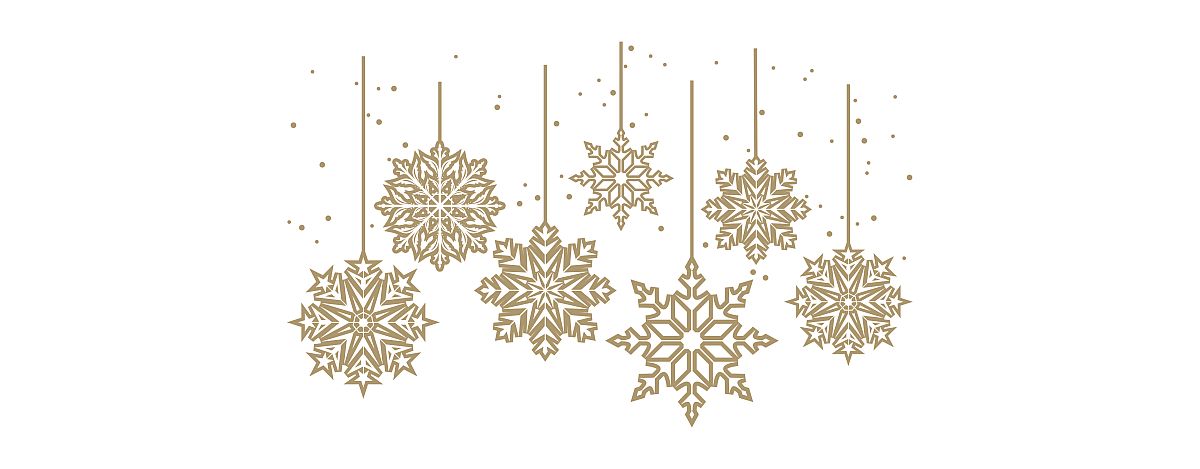 Serviette 1/8 Falz Star Bianco 36x46