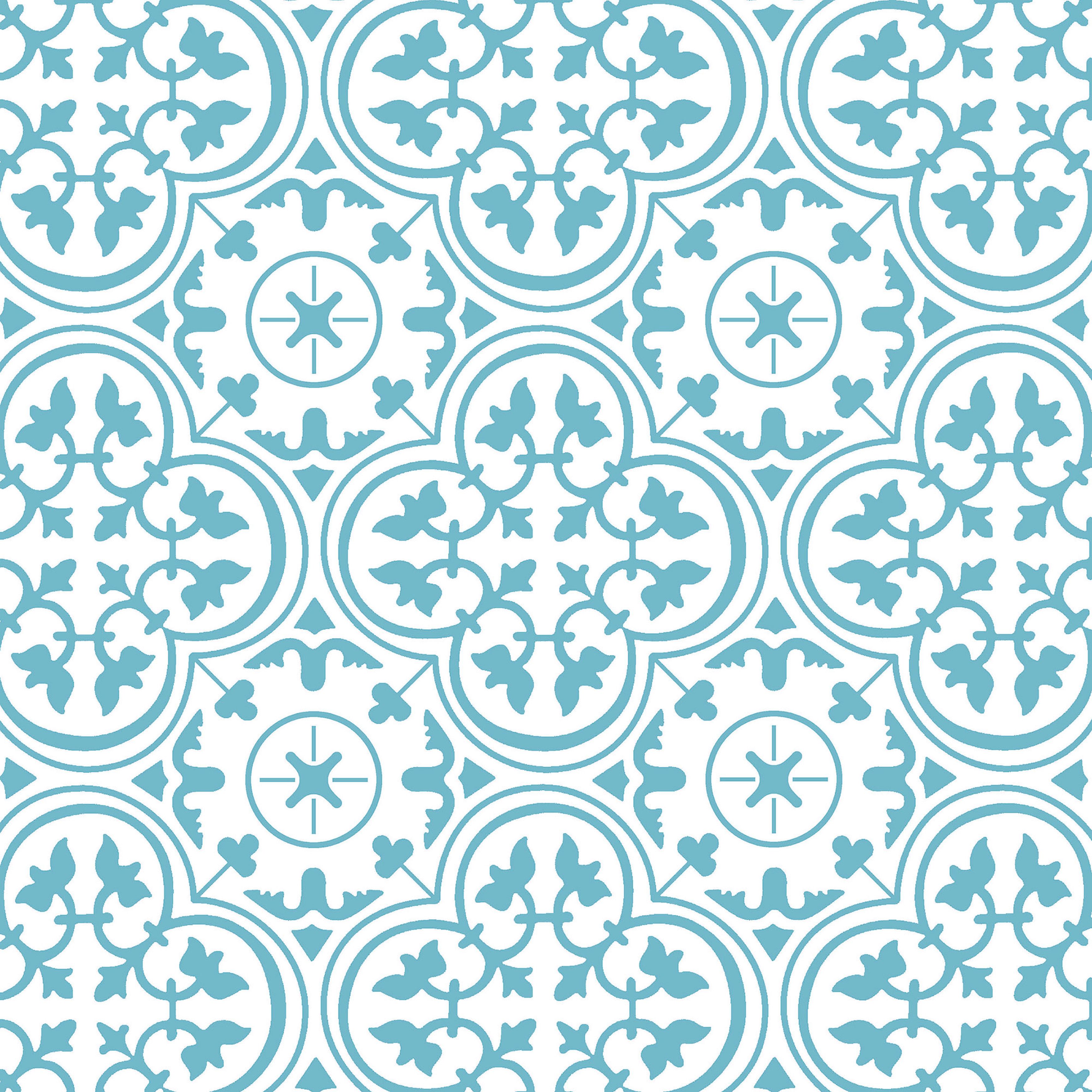 Serviette Aqua & White Nr 4