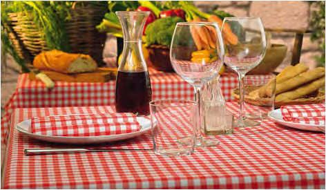 Tischset Hostaria Rosso 32 x 45 cm