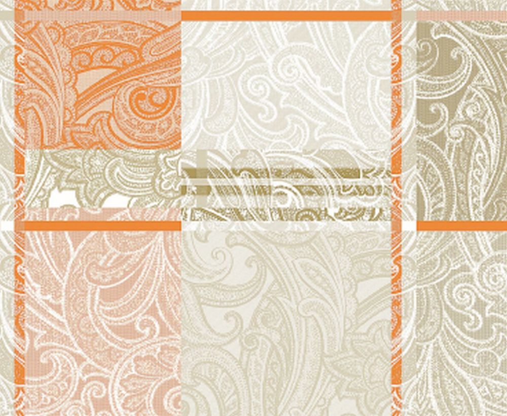 Mitteldecke Malik Arancione 100x100cm
